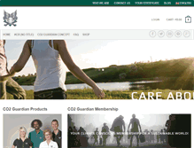 Tablet Screenshot of co2guardian.com